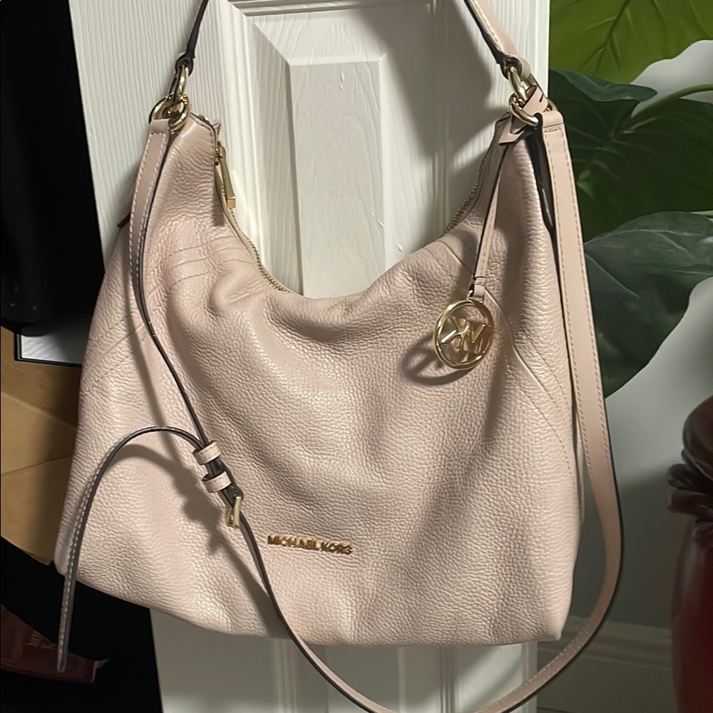 Michael Kors Pink Leather Shoulder Bag
